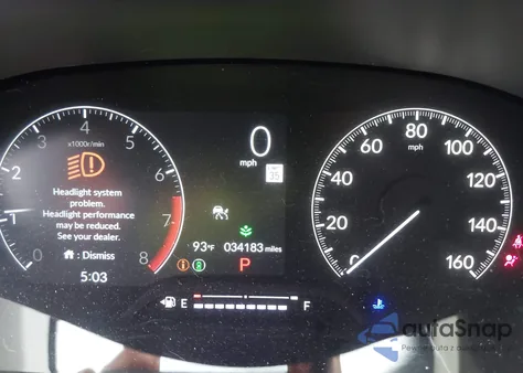 2024 Honda Civic Ex z USA, uszkodzony, nr VIN 2HGFE1F74RH303704